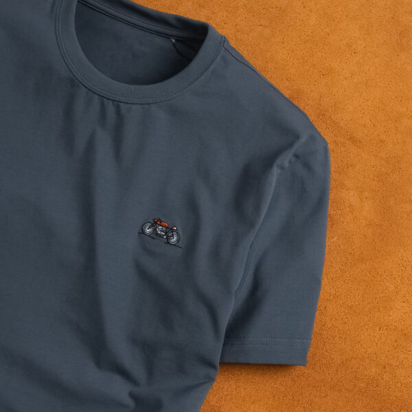 Embroidered Logo Graphic T-Shirt Motorbike Edition EIEU0032 - Image 2